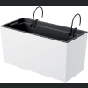 Skrzynka balkonowa Urbi DUC400W + haki - Biała