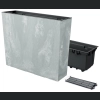 Skrzynka wysoka Urbi Beton Effect DUC600TE - Beton