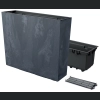 Skrzynka wysoka Urbi Beton Effect DUC600TE - Antracyt