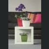 Doniczka COUBI DUKP100 10 h9 - Grafit