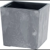 Doniczka Urbi Low Beton EFFECT DURS300LE 30x30 h29 - Marengo