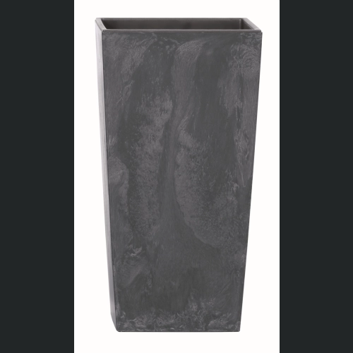 Doniczka Urbi Square Beton Effect DURS125E 12x12 h20 - Antracyt