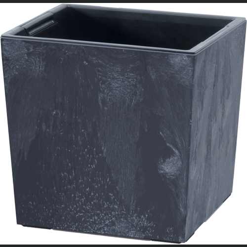 Doniczka Urbi Low Beton EFFECT DURS240LE 24x24 h23 - Antracyt