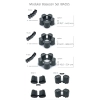 Podstawa do zbiornika na deszczówkę MODULAR BASECAN IBAS5S - Antracyt