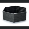 Rabata ogrodowa Base Woody IBWH 148x129 h25 - Antracyt