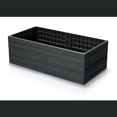 Rabata ogrodowa Base Woody IBWR 150x75,6 h25 - Antracyt
