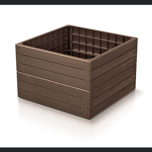Rabata ogrodowa Base Woody IBWS 75,6x75,6 h25 - Rustykalna cegła