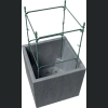 Podpora do roślin FLOO Supports IFLS2 29 x 29 h120 - Zielony leśny