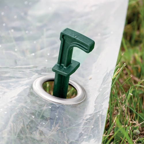 Tunel foliowy do roślin FLOO Tunnels IFLT1 57 x 240 h30 - Zielony leśny