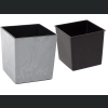 Doniczka Juka + wkład 25x25 h26 - Szary Beton