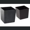 Doniczka Juka + wkład 25x25 h26 - Czarny Beton