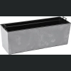 Skrzynka Begonia 19x56 h19,5 - Szary Beton mat