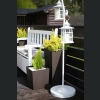 Doniczka Juka + wkład 40x40 h41 - Mokka rattan
