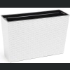 Skrzynka Werbena 19x56 h36 - Biała rattan