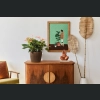 Doniczka MAGNOLIA Jumper ECO coffee 30 h25 - Espresso