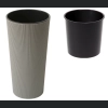 Doniczka Lilia Jumper ECO wood + wkład 19 h36 - Szara