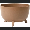 Doniczka misa Roma ECO wood 40 h25 - Naturalne Drewno