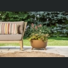 Doniczka misa Roma ECO wood 40 h25 - Naturalne Drewno