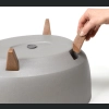 Doniczka misa Roma ECO wood 47 h26,5 - Naturalne Drewno