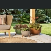 Doniczka misa Roma ECO wood 33 h23,5 - Szara