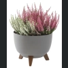 Doniczka misa Roma ECO wood 33 h23,5 - Szara