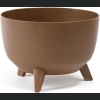 Doniczka misa Roma ECO wood 33 h23,5 - Naturalne drewno