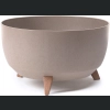 Doniczka misa ROMA ECO coffee 47 h26 - Latte