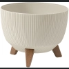 Doniczka misa ROMA ECO recycled Jumper 29 h23,5 - Beżowa