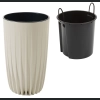 Donica MIRA wysoka Slim ECO recycled + wkład 30 h51 - Beżowa