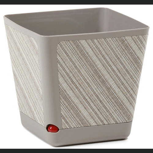 Doniczka - osłonka KORA textil 30x30 h30 - Taupe + t/s17