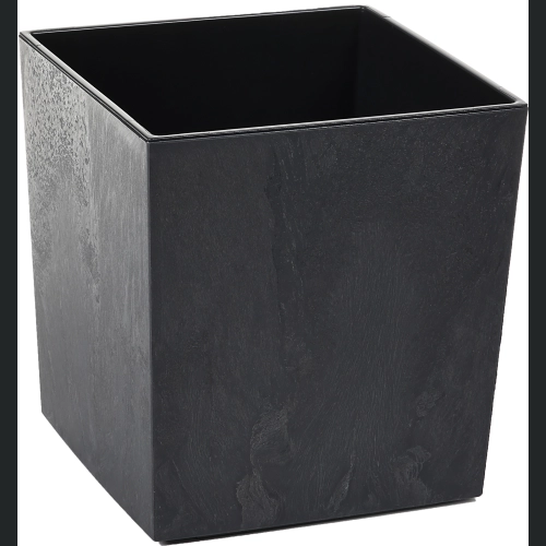 Doniczka Juka + wkład 25x25 h26 - Czarny Beton