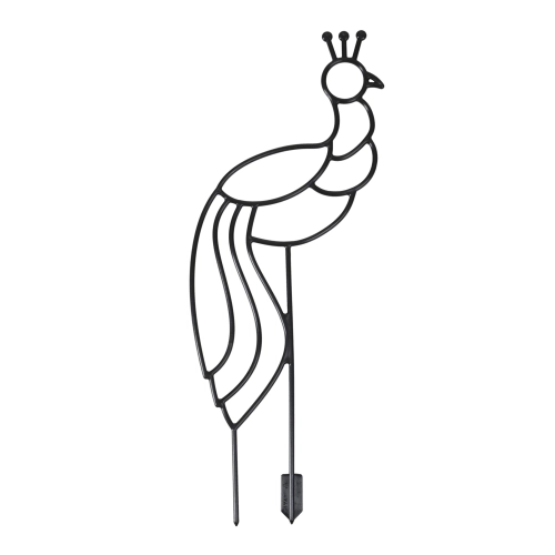 2 x Podpórka do roślin drabinka 55 cm - ptaki