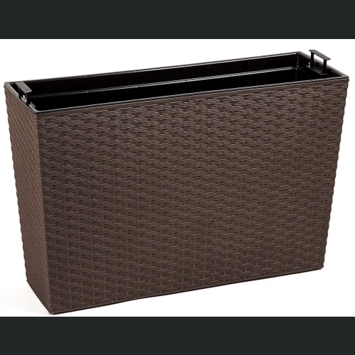 Skrzynka Werbena 19x56 h36 - Mokka rattan