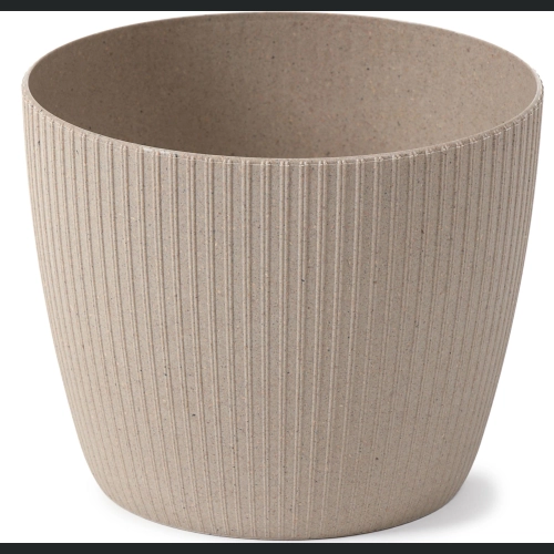 Doniczka MAGNOLIA Jumper ECO coffee 22 h18 - Latte