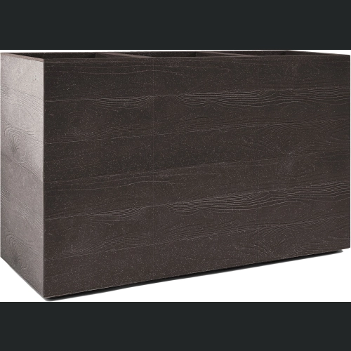 Doniczka KARO deska wysoka coffee na kółkach 86x29 h59 - Espresso
