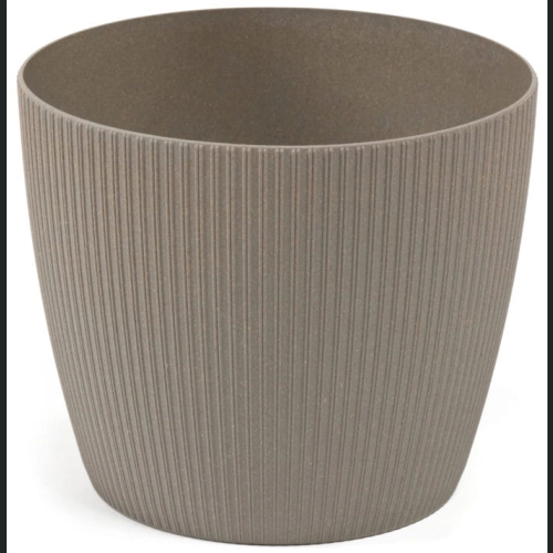 Doniczka MAGNOLIA Jumper ECO wood 11 h8 - Szary
