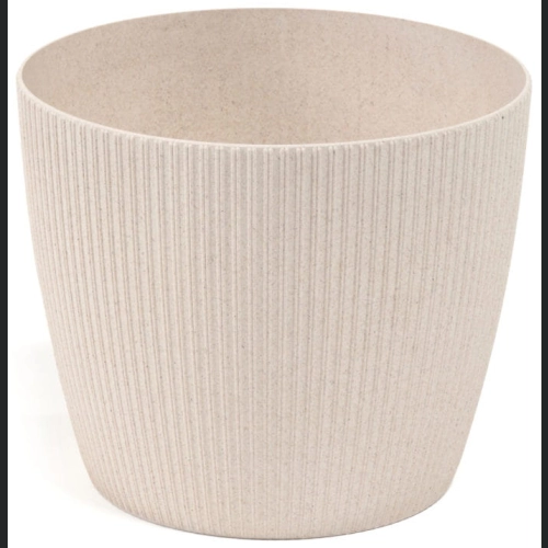Doniczka MAGNOLIA Jumper ECO wood 14 h11 - Biały
