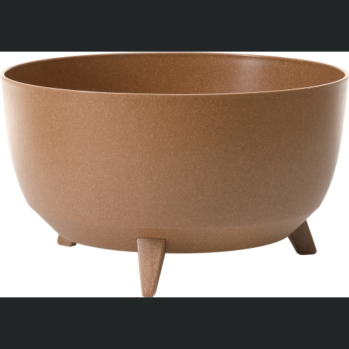 Doniczka misa Roma ECO wood 47 h26,5 - Naturalne Drewno
