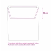 Donica z włókna szklanego FIBERGLASS high rectangle 100x34 h100 - Czarna